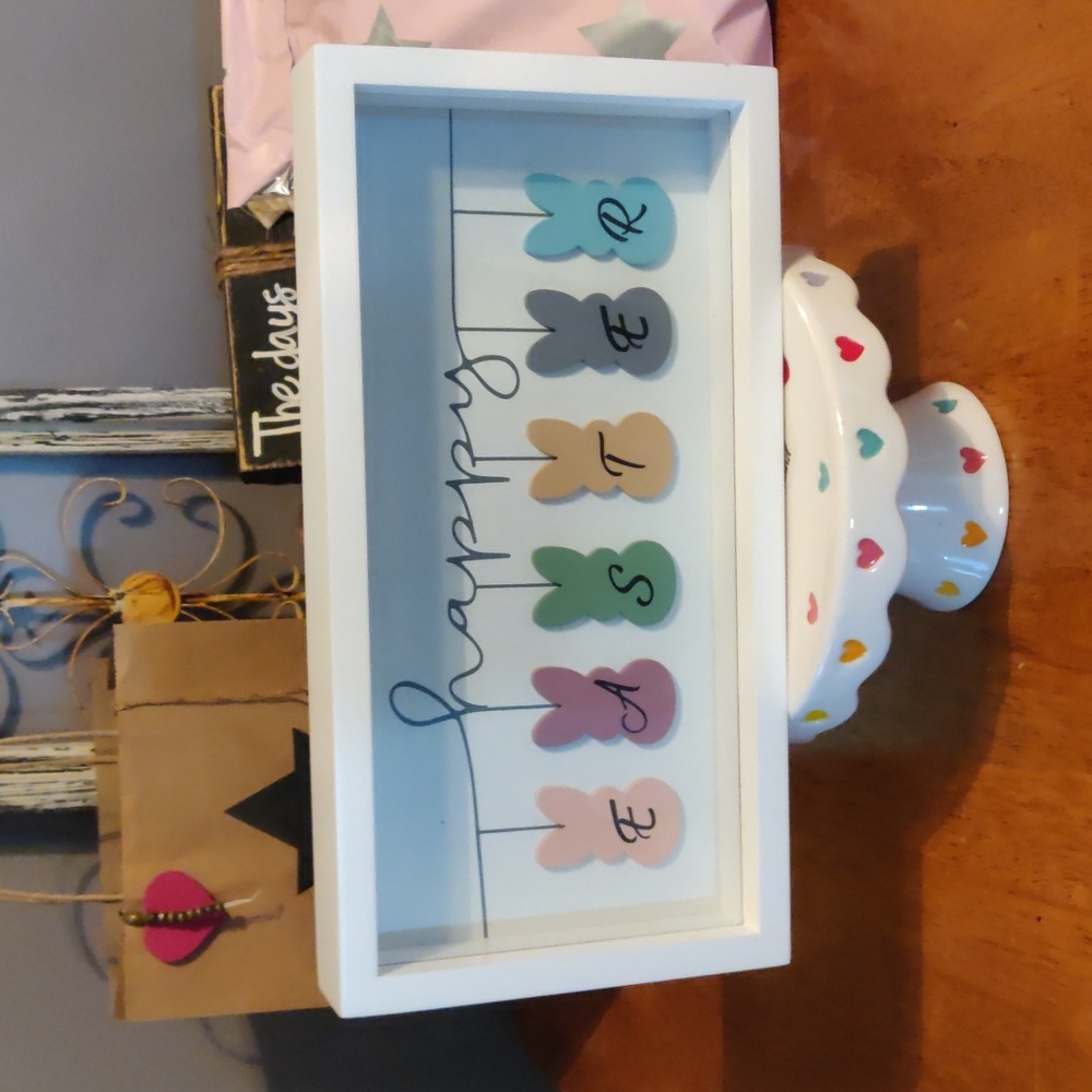 Easter decor NWT